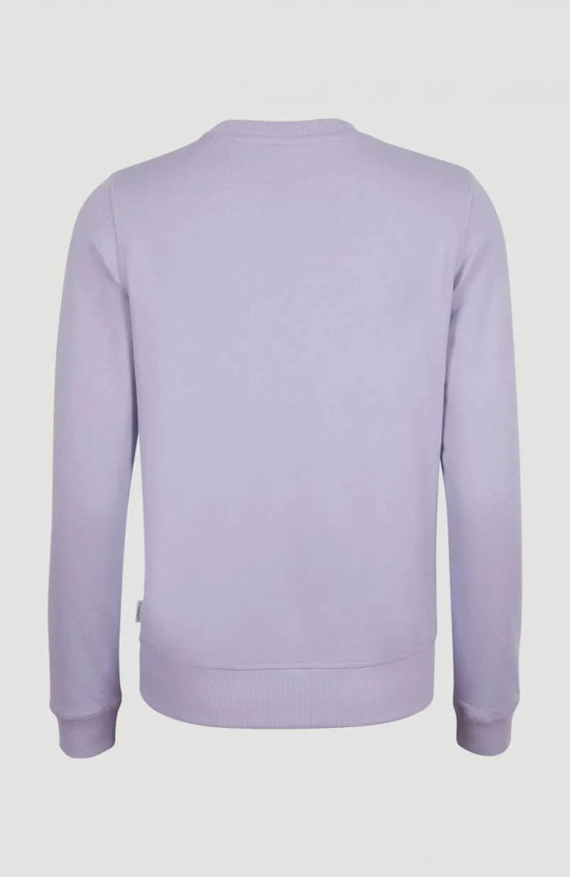 Circle Surfer Crew Sweatshirt | Purple Rose