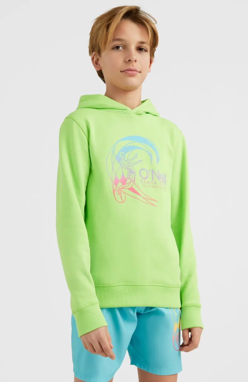 Circle Surfer Hoodie | Fluor Green