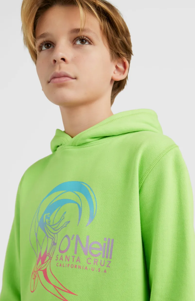 Circle Surfer Hoodie | Fluor Green