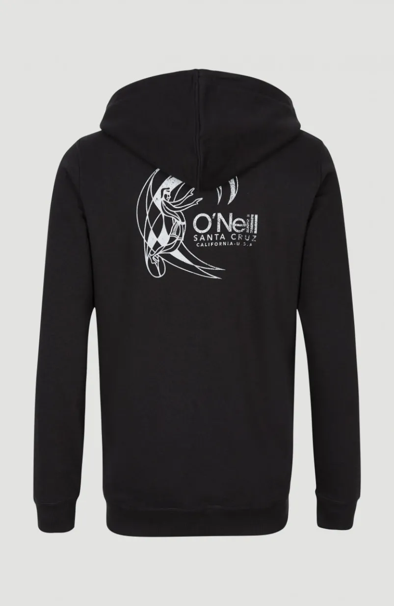 Circle Surfer Hoodie Jacket | Black Out
