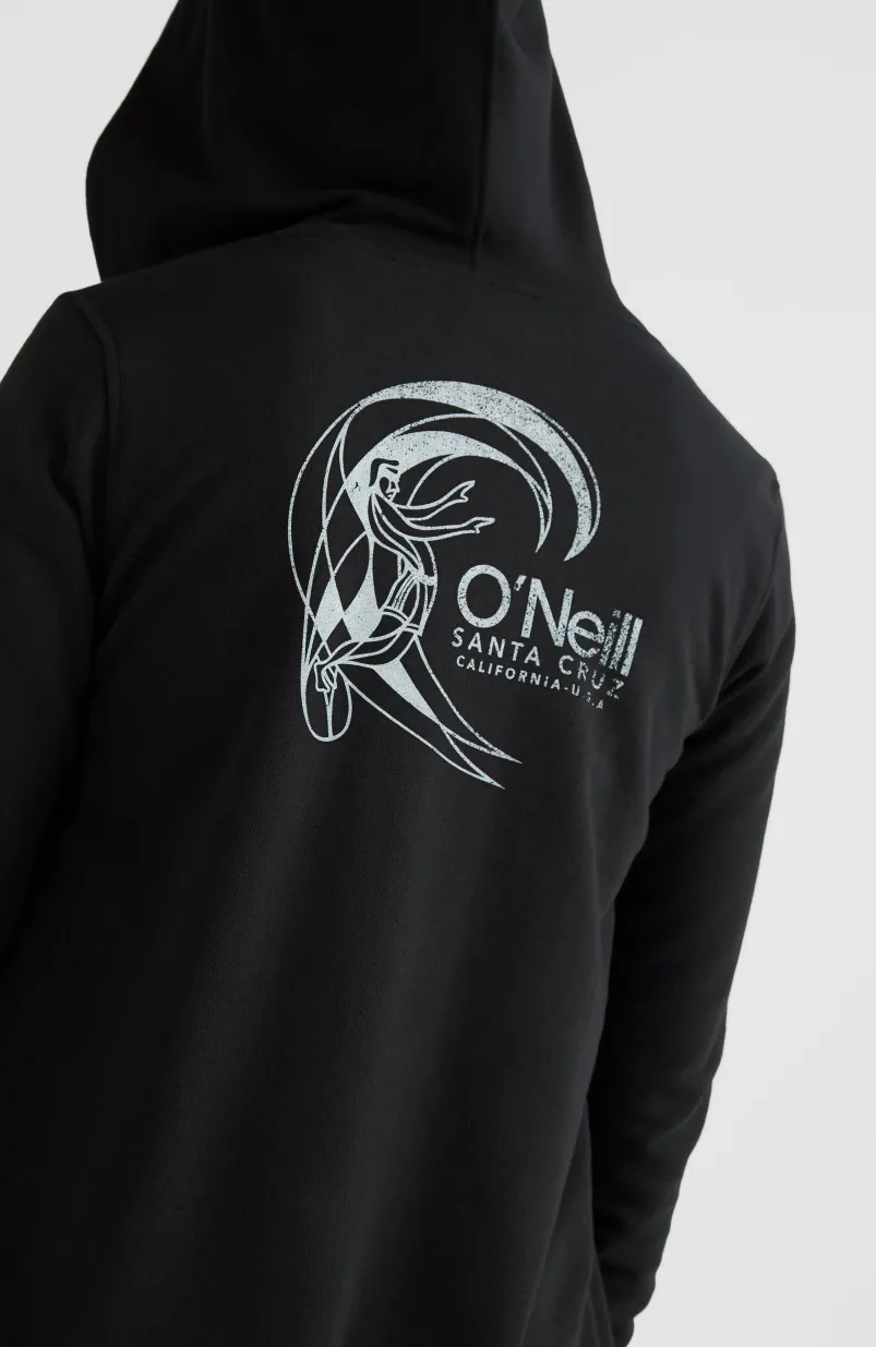 Circle Surfer Hoodie Jacket | Black Out