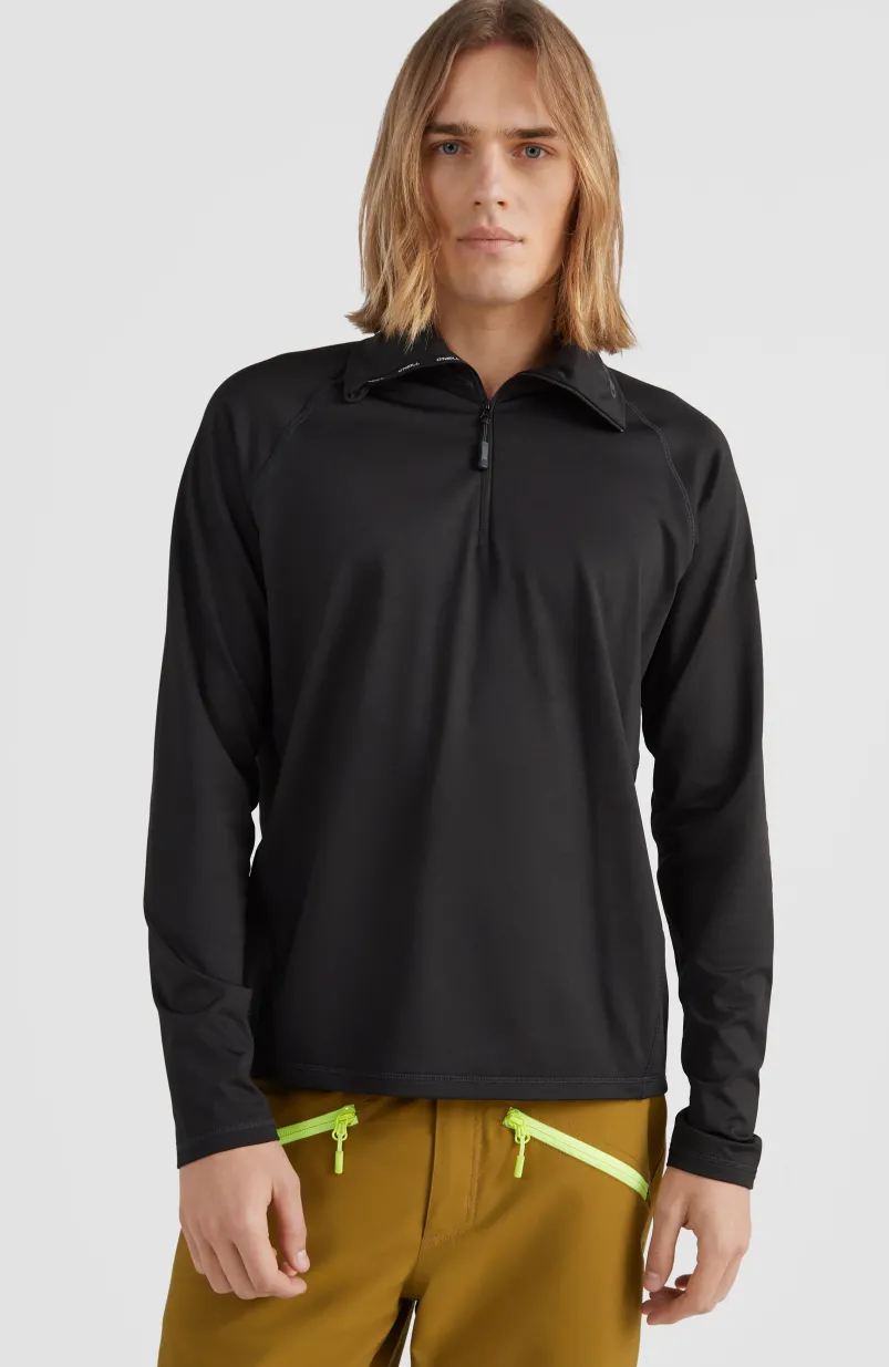 Clime Fleecetrui Met Halve Rits | BlackOut - A