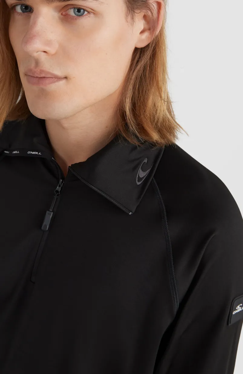 Clime Fleecetrui Met Halve Rits | BlackOut - A