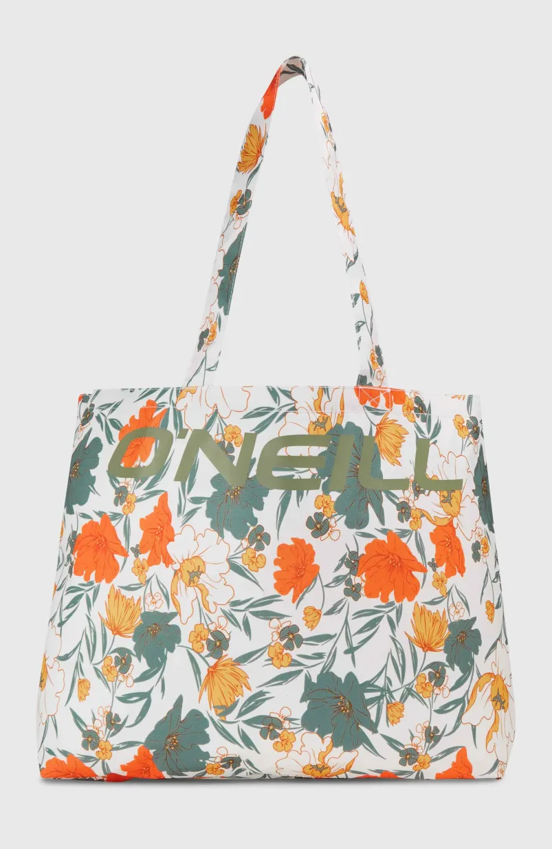 Coastal Print Totebag | White Bluemchen