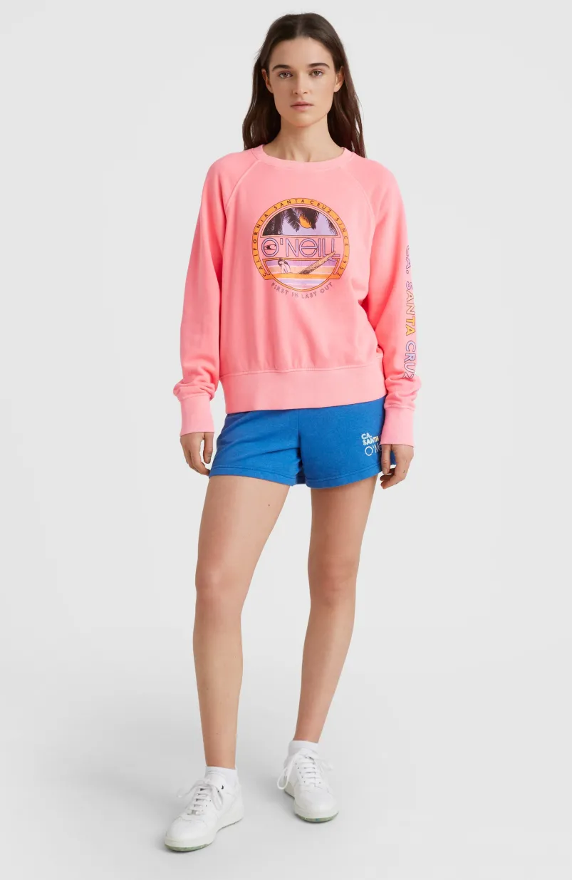 Cult Shift Crew Sweatshirt | Diva Pink