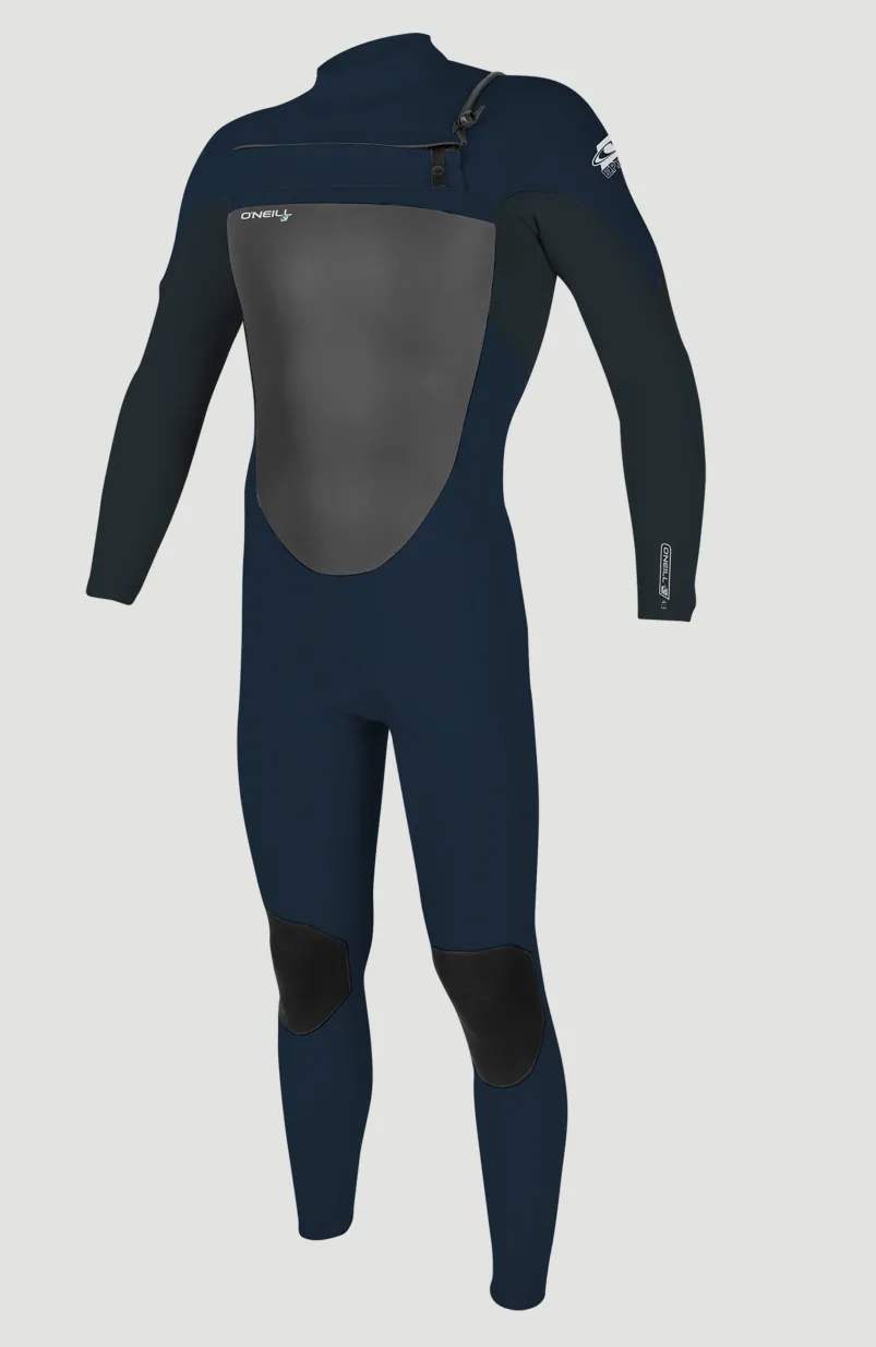 Epic 5/4mm Chest Zip Full Wetsuit | ABYSS/GUNMETAL