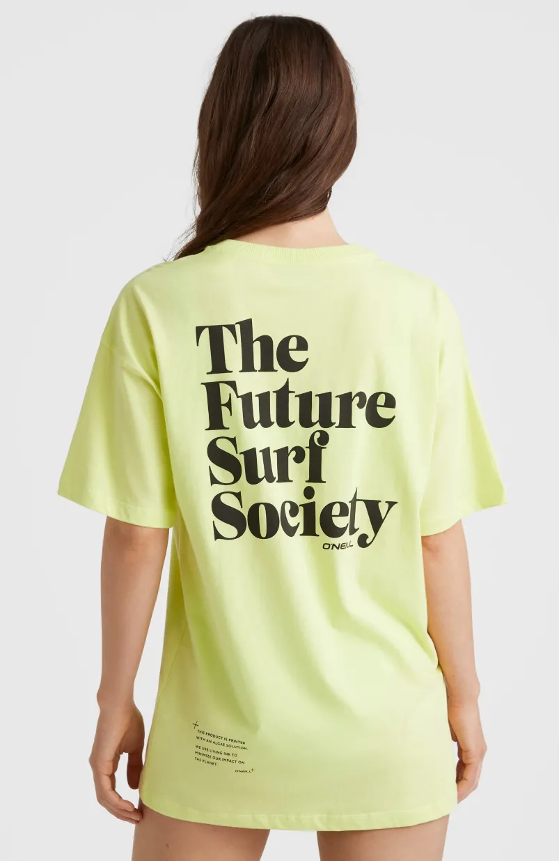 Future Surf Loose Long T-shirt | Sunny Lime