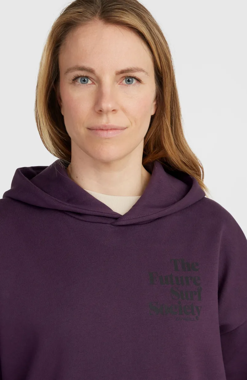 Future Surf Society Hoodie | Aubergine