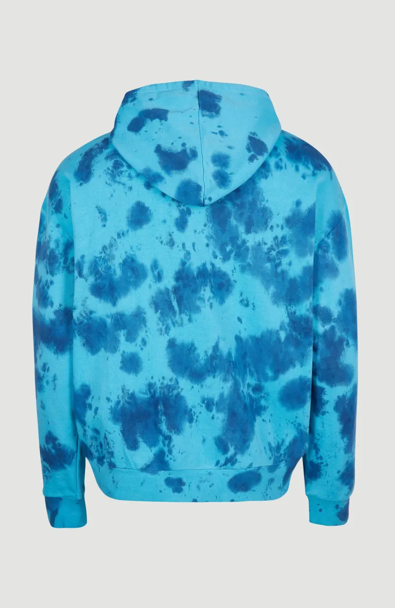 Hoodie Oakes | Bright Blue Tie Dye
