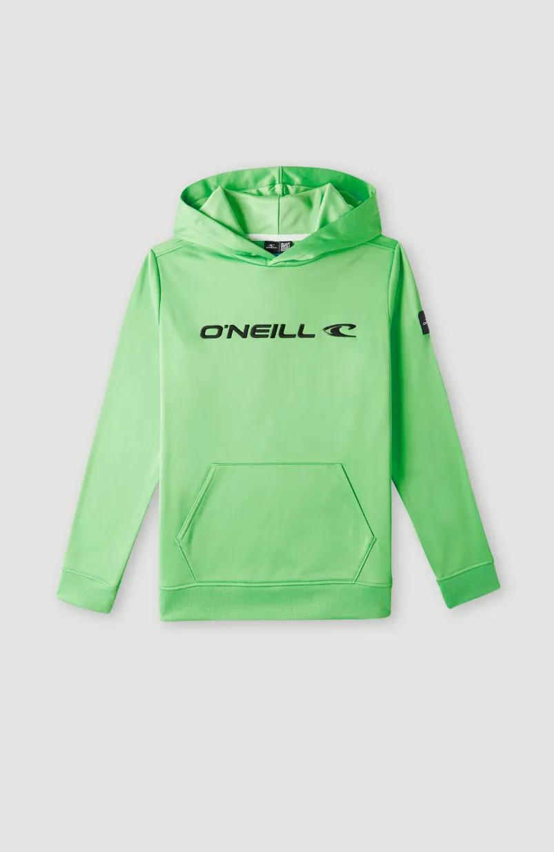 Hoodie Rutile Fleece | Luminous Green