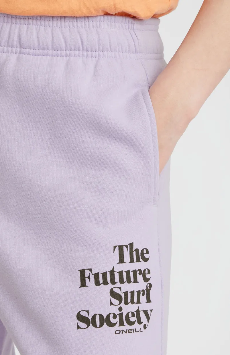 Joggingbroek Future Surf Society | Purple Rose