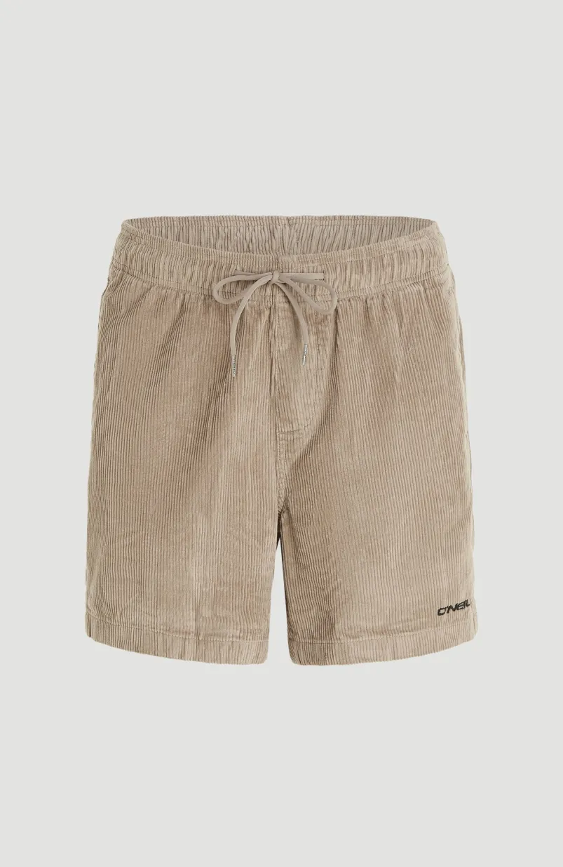 Mix And Match Cord Short | Pumpkin Smoke