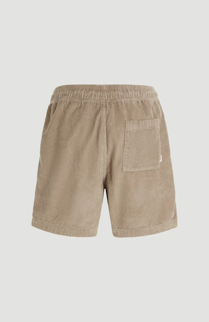 Mix And Match Cord Short | Pumpkin Smoke