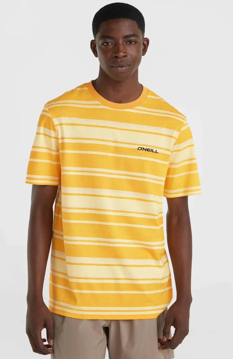 Mix And Match Stripe T-shirt | Yellow Bold Stripes