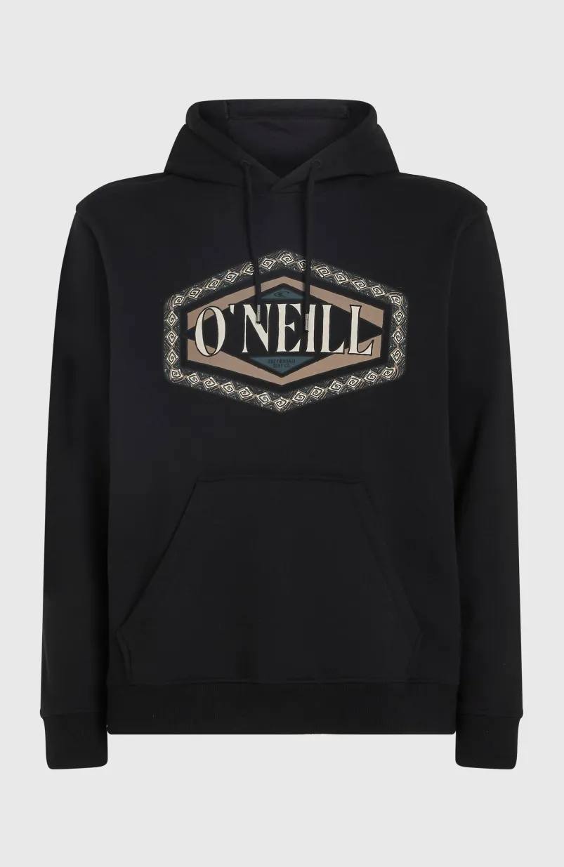 O'Neill Front Print Hoodie | Black Out
