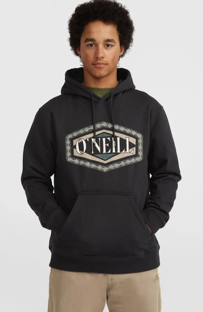 O'Neill Front Print Hoodie | Black Out
