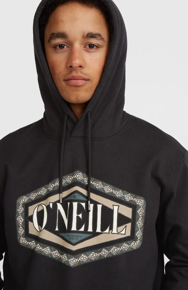O'Neill Front Print Hoodie | Black Out