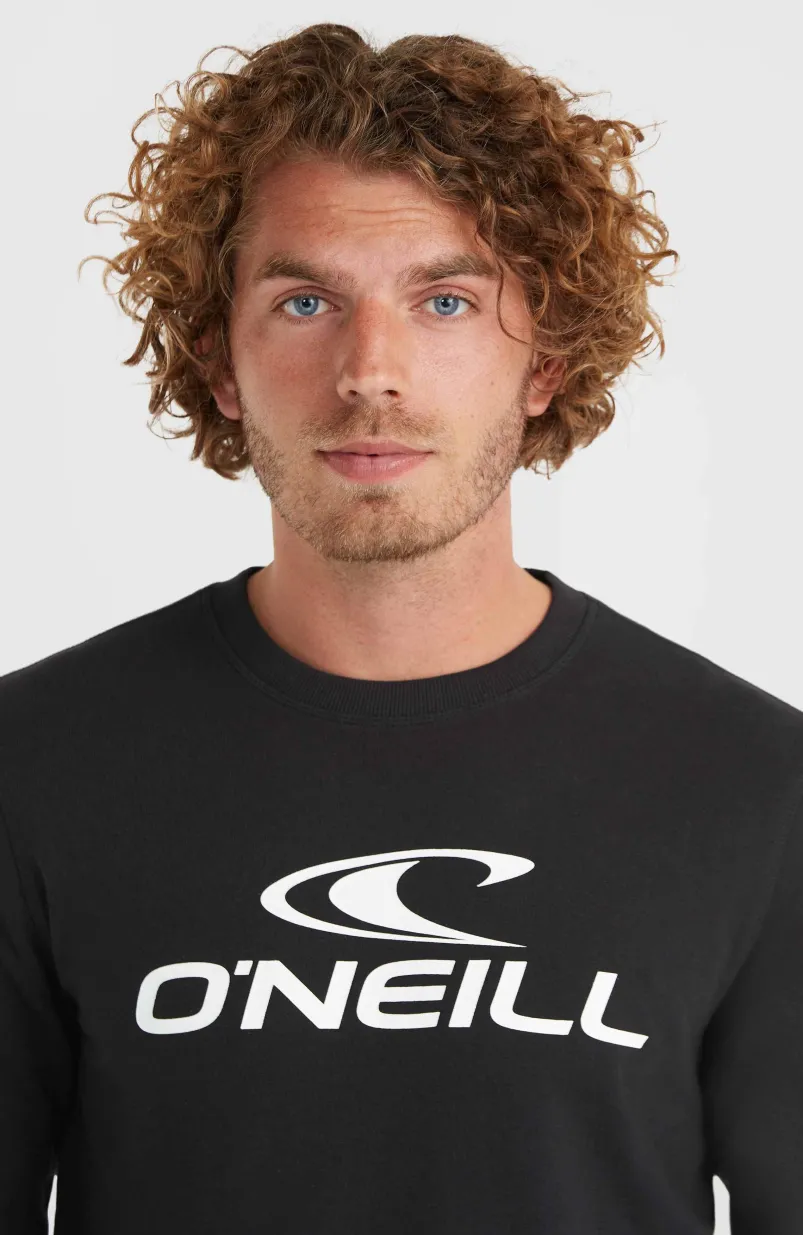 O'Neill Logo Crew Sweater | Black Out