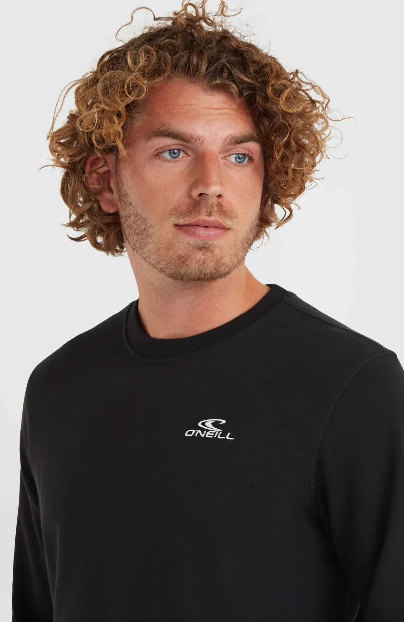 O'Neill Small Logo Crew Sweater | Black Out
