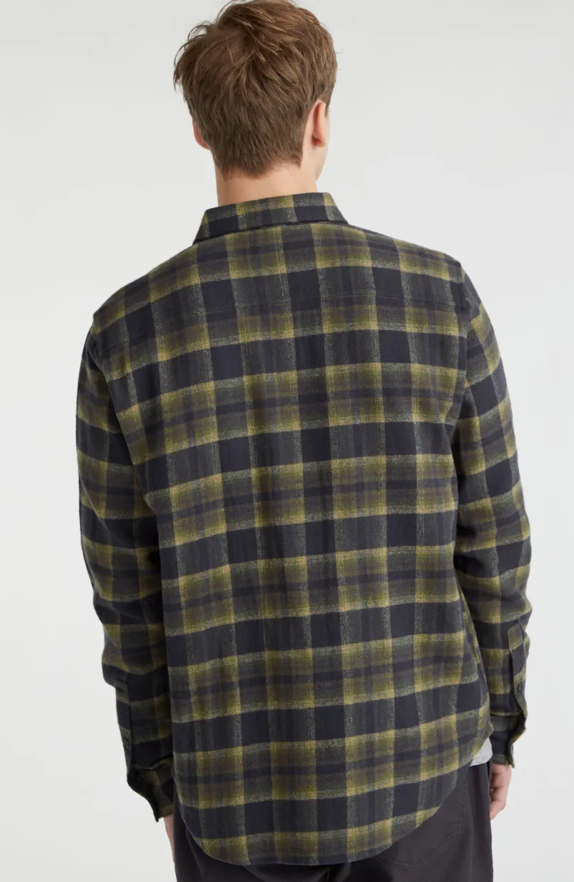 Overhemd O'Neill TRVLR Series Flannel Check | Green Shadow Check