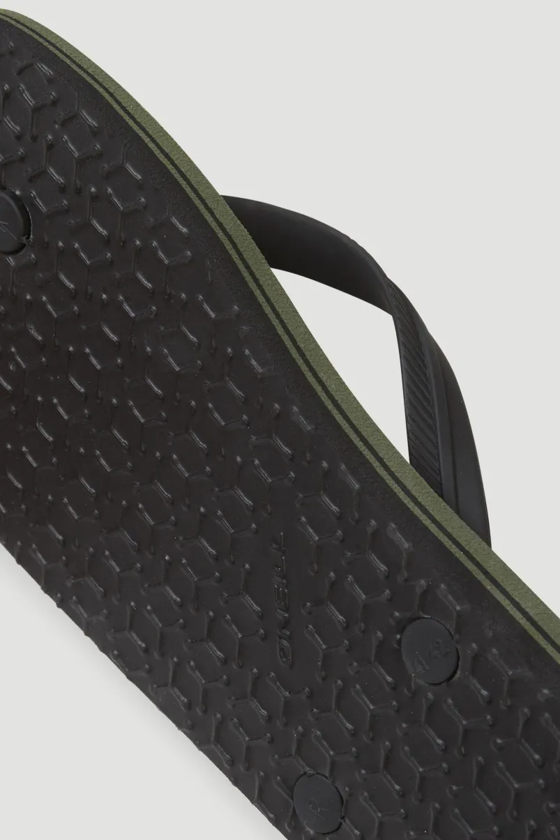 Profile Colour Block Sandalen | Deep Lichen Green Colour Block