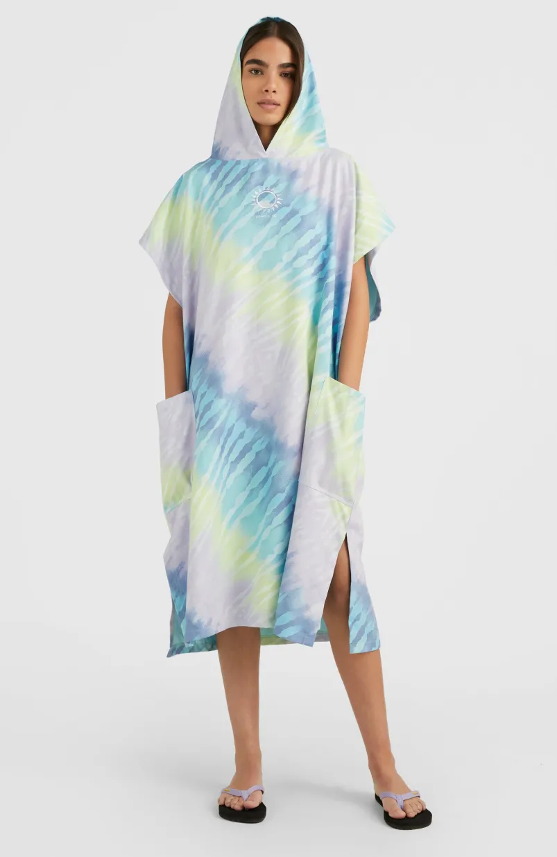 Quick Dry Jack's Hooded Handdoek | Blue Tie Dye