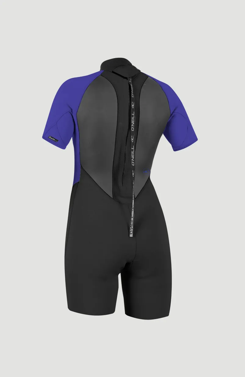 Reactor-2 2mm Back Zip Shortsleeve Spring Wetsuit | BLACK/COBALT