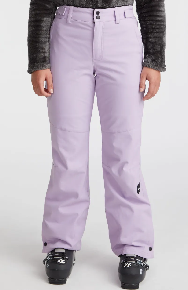 Skibroek Star Melange | Purple Rose