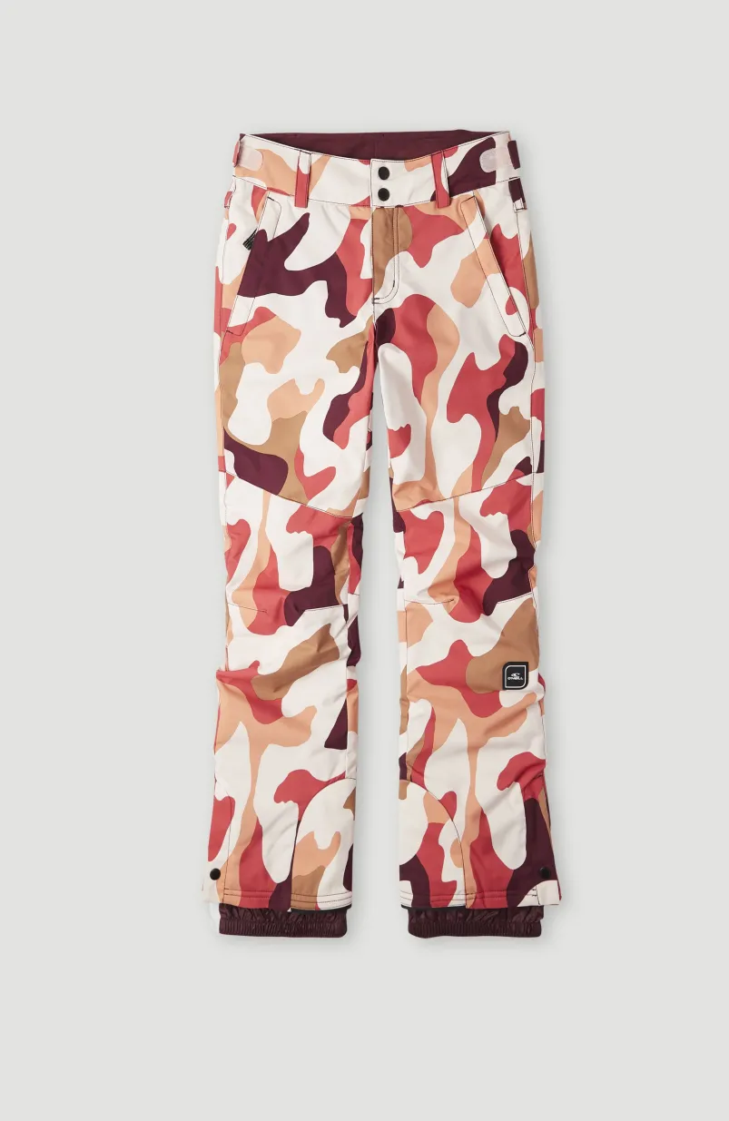 Skibroek Star Printed | Purple Hiker Camo