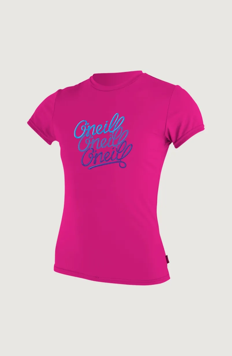 Skins Short Sleeve Rash Tee | Berry