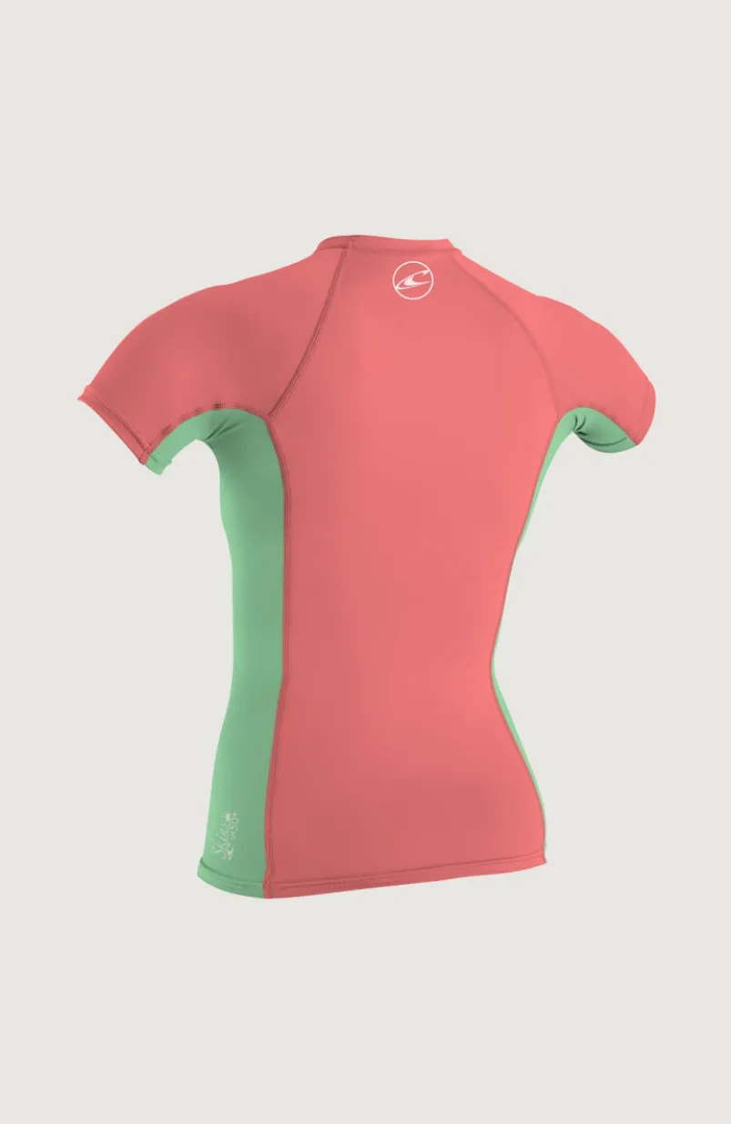 Skins Short Sleeve Crew | Light Pink