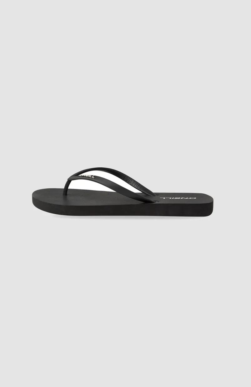 Slippers Profile Small Logo | Black Out