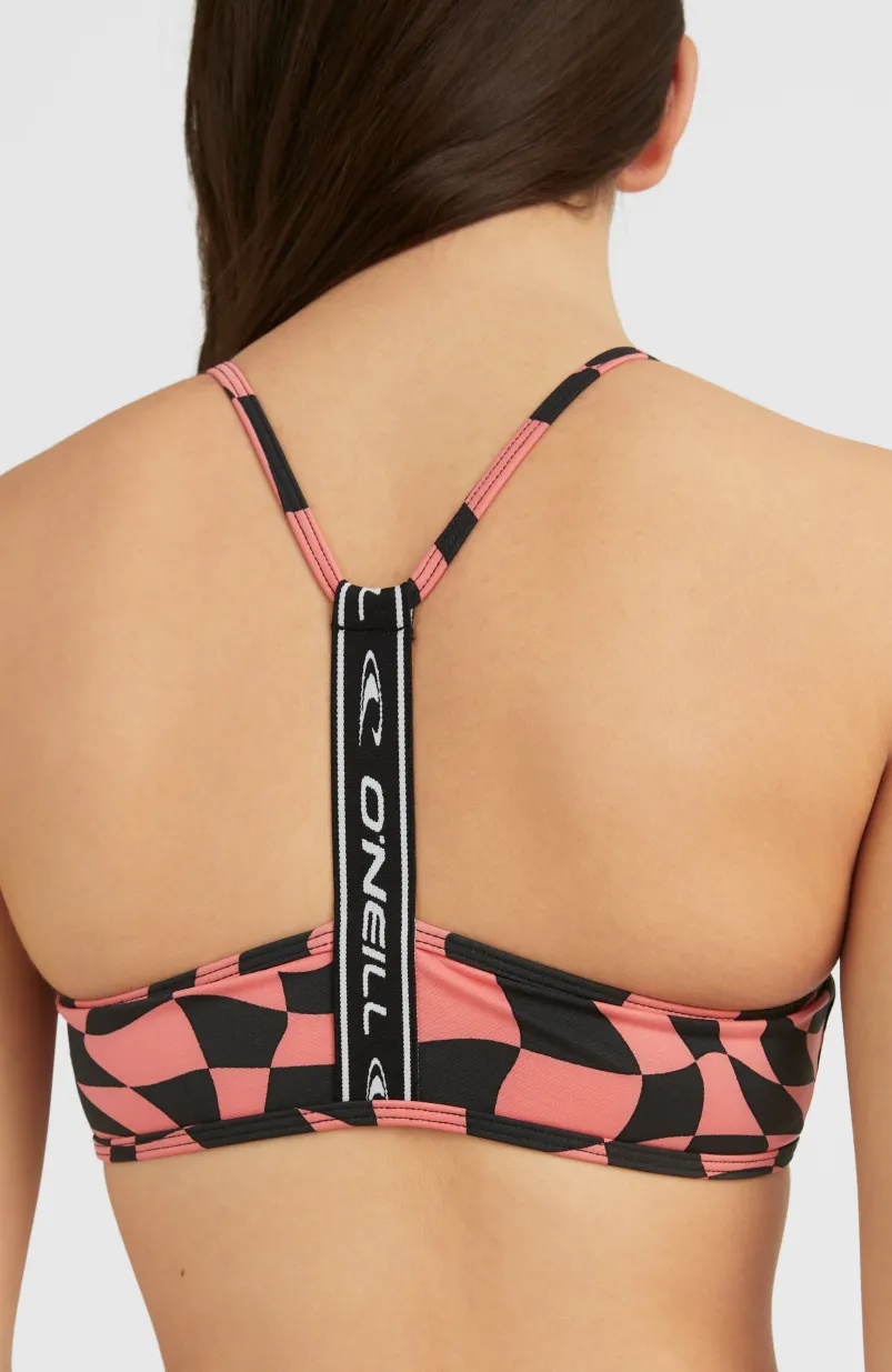Sportclub Active Bralette Bikiniset | Pink Checkboard