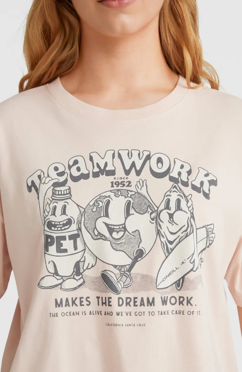 Stream T-shirt | Peach Whip