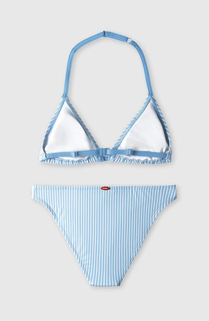 Surf State Triangelbikiniset | Blue Simple Stripe