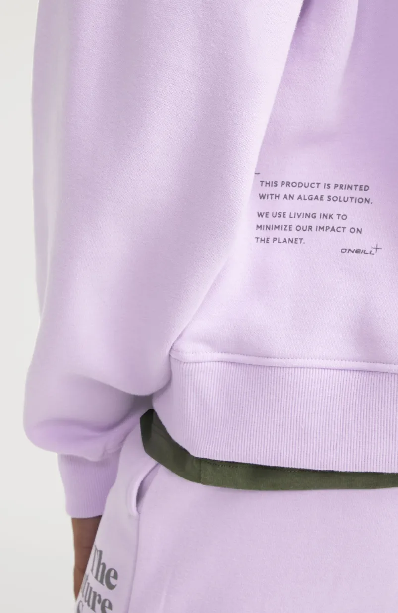Sweater Future Surf Society Crew | Purple Rose