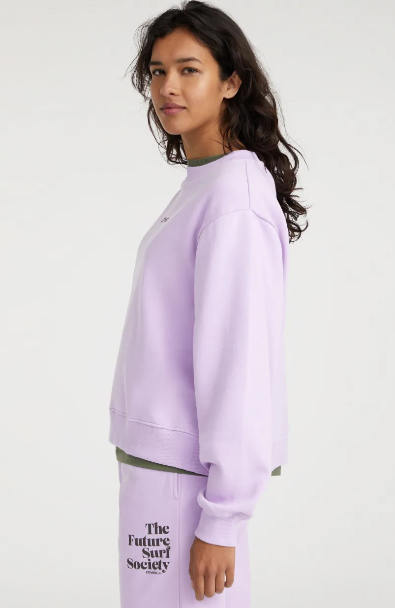 Sweater Future Surf Society Crew | Purple Rose