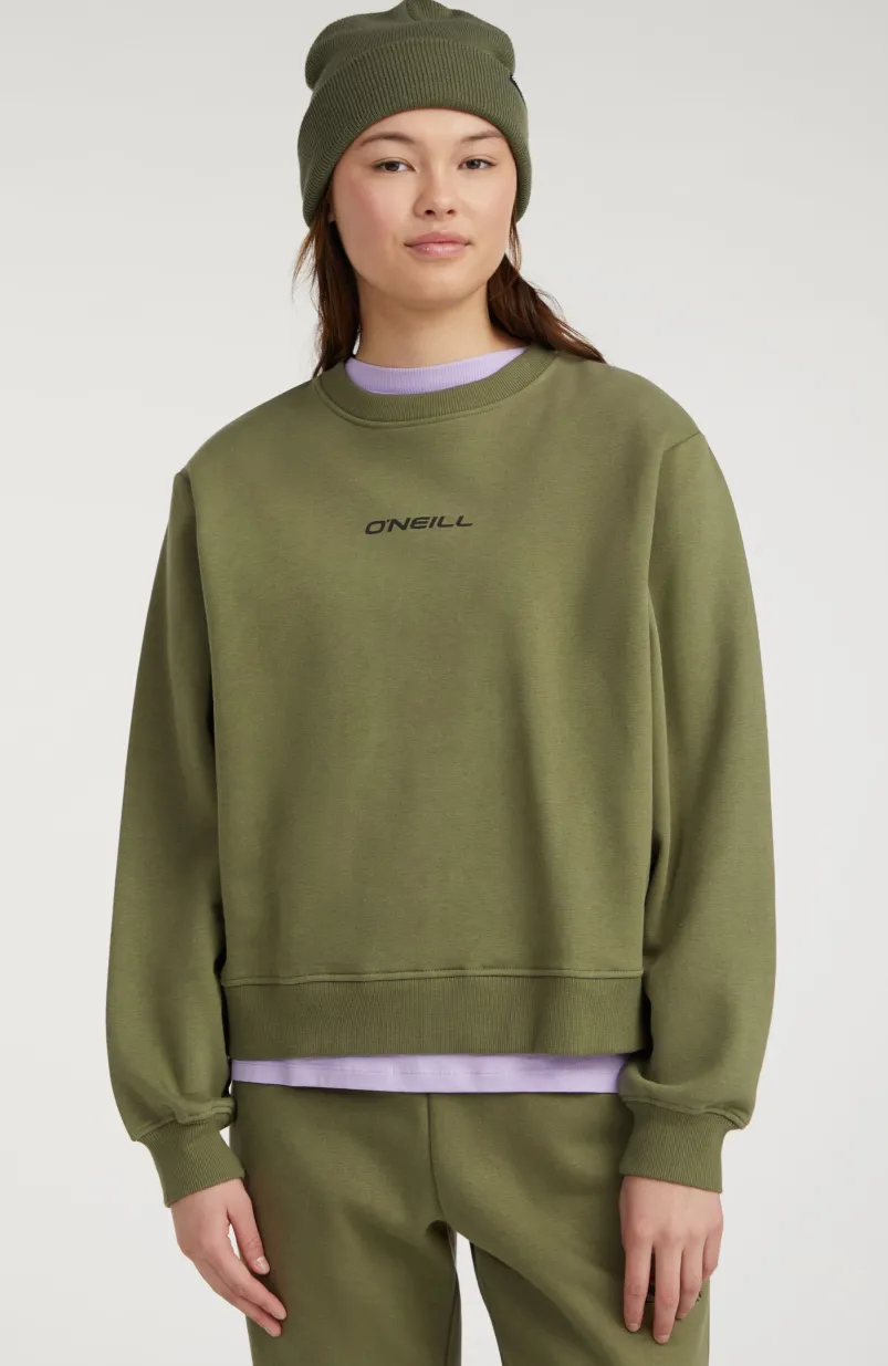 Sweater Future Surf Society Crew | Deep Lichen Green