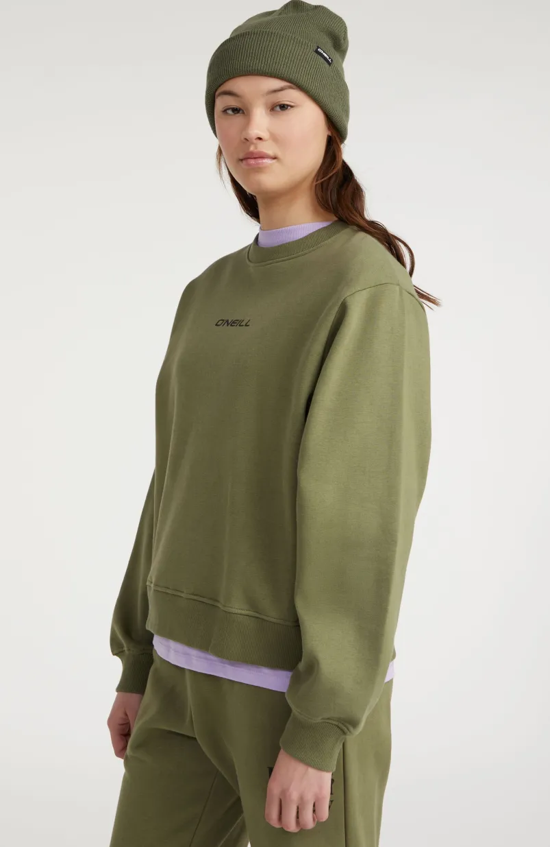 Sweater Future Surf Society Crew | Deep Lichen Green