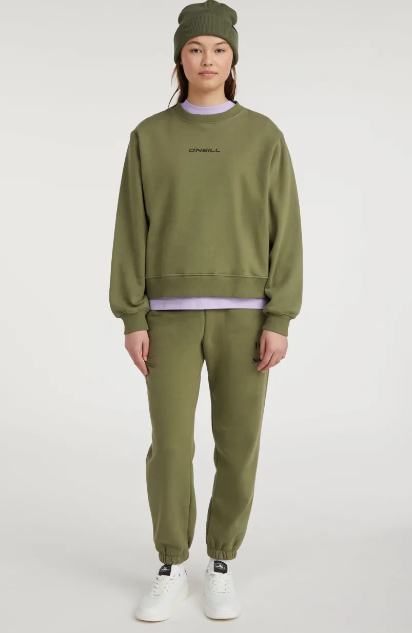 Sweater Future Surf Society Crew | Deep Lichen Green