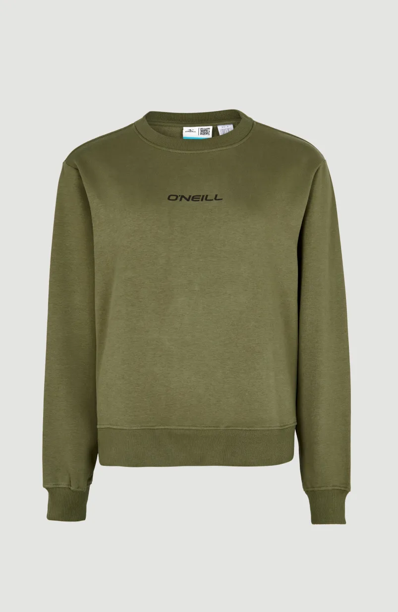 Sweater Future Surf Society Crew | Deep Lichen Green
