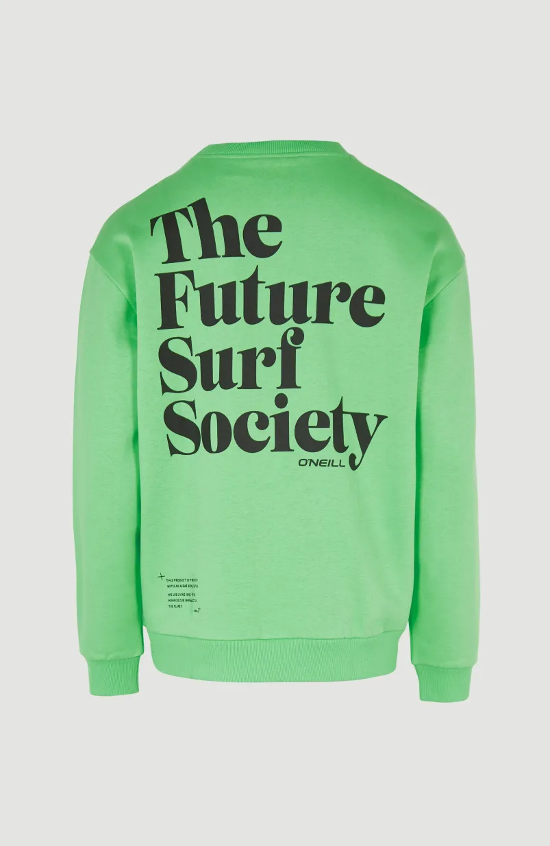 Sweater Future Surf Society | Luminous Green