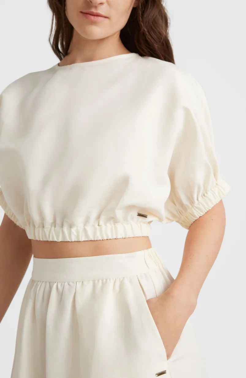 Top Tidda Woven | Bleached Sand