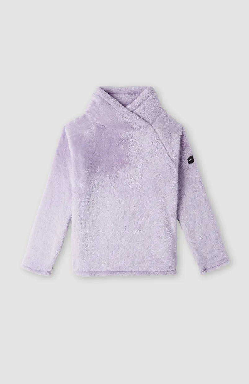 Trui Hazel Fleece | Purple Rose