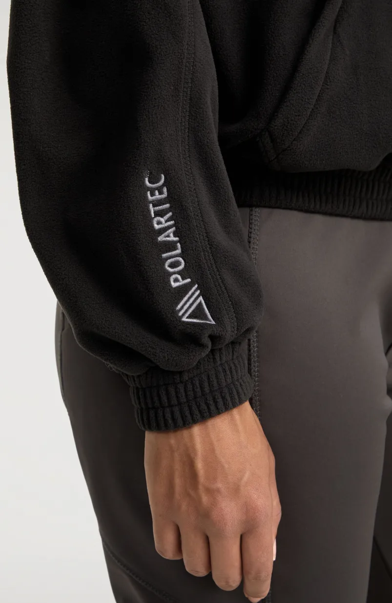 Trui O'Riginals Fleece Met Halve Rits | Black Out