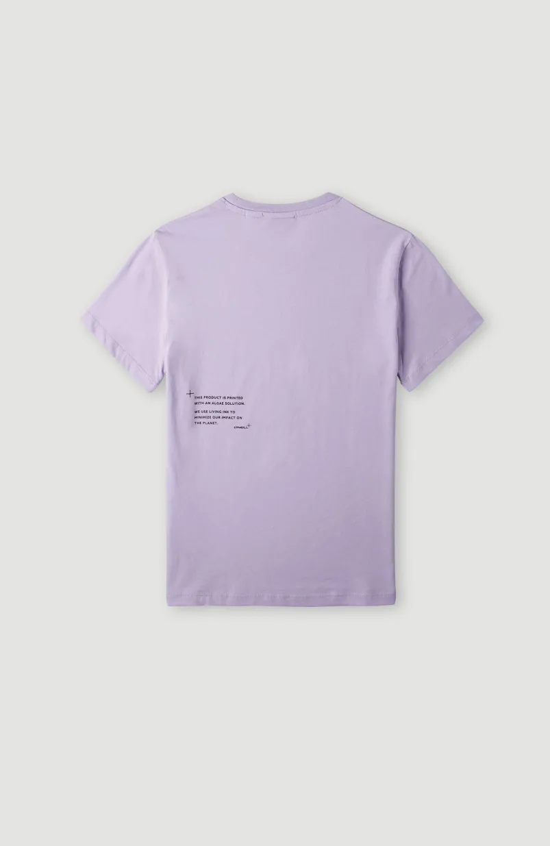 T-shirt Future Surf Society | Purple Rose