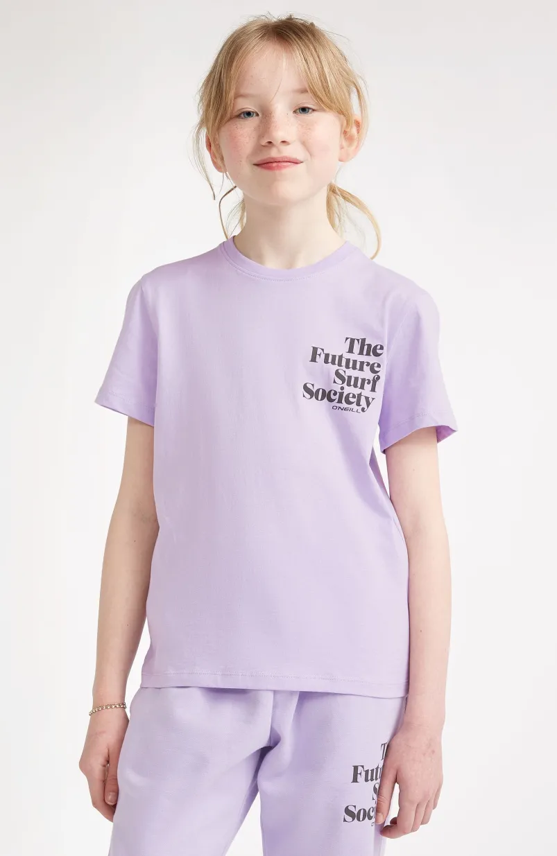 T-shirt Future Surf Society | Purple Rose