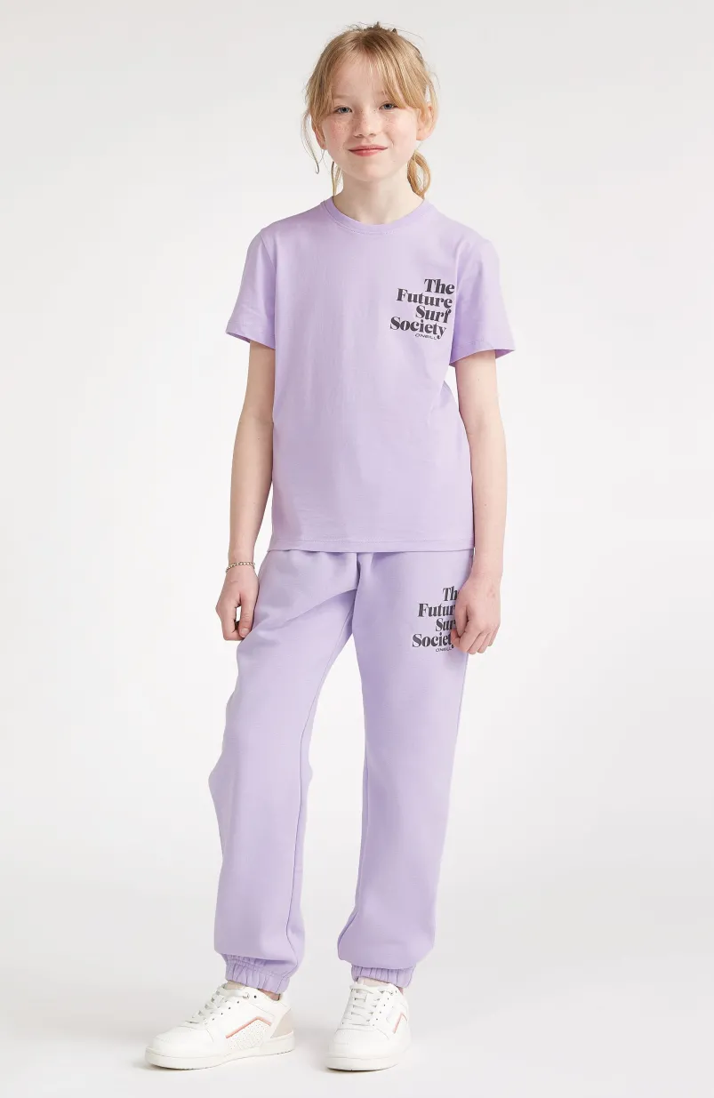 T-shirt Future Surf Society | Purple Rose