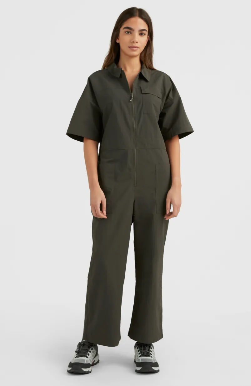UTILITY TRAIL JUMPSUIT | Raven