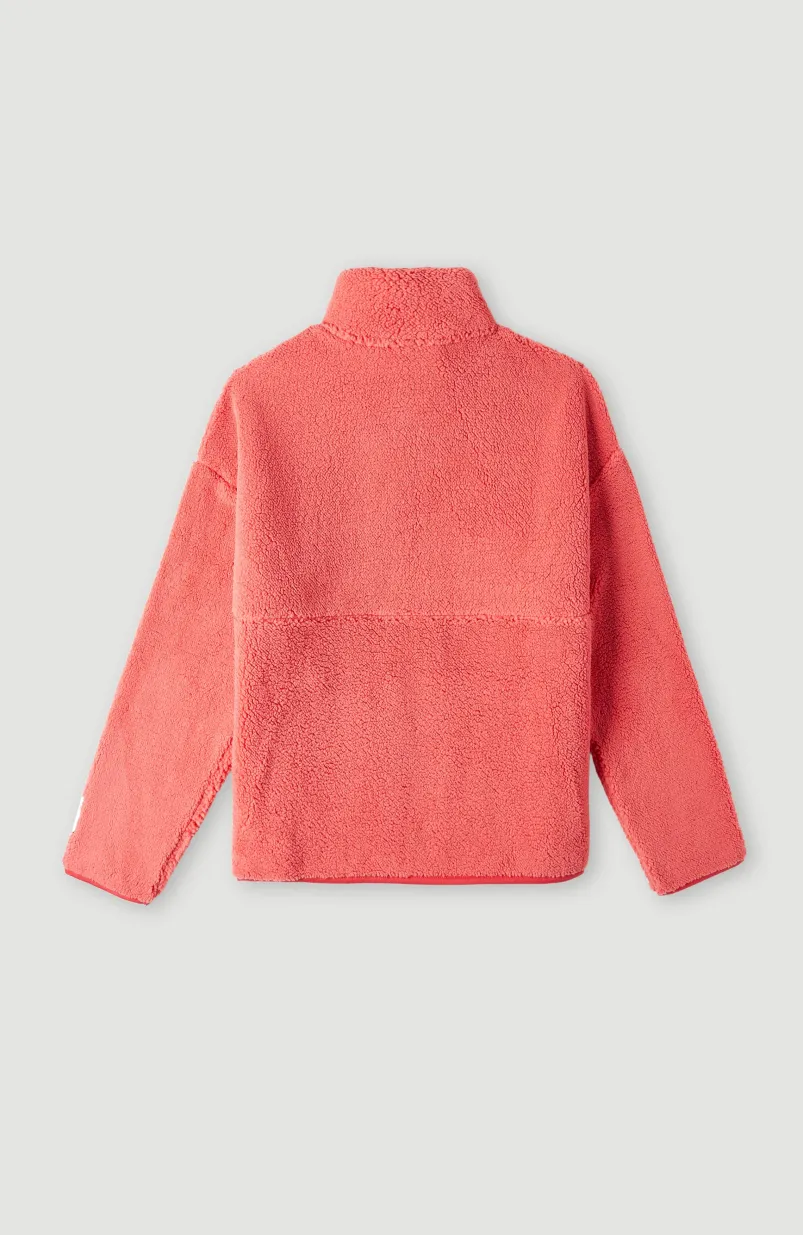 Vest Cloudrest High-Pile Fleece | Red Orcher